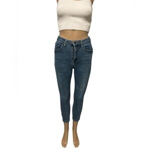 Wax Jean Butt I Love You High-Waisted Skinny Jeans